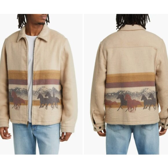 ONE OF THESE DAYS x Woolrich Zip Over Shirt - Picture 3 of 16